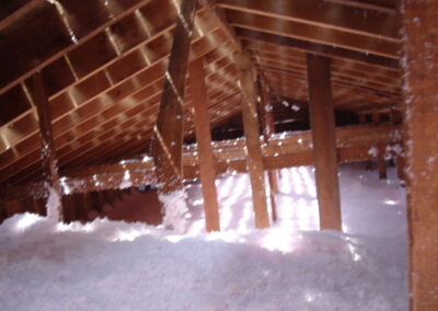 new attic insulation