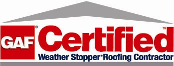 GAF Certified roofing weather stopper roofing contractor