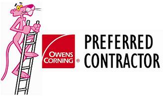 Owens Corning Preferred Contractor seal